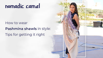 How to Wear Pashmina Shawls in Style Tips For Getting It Right