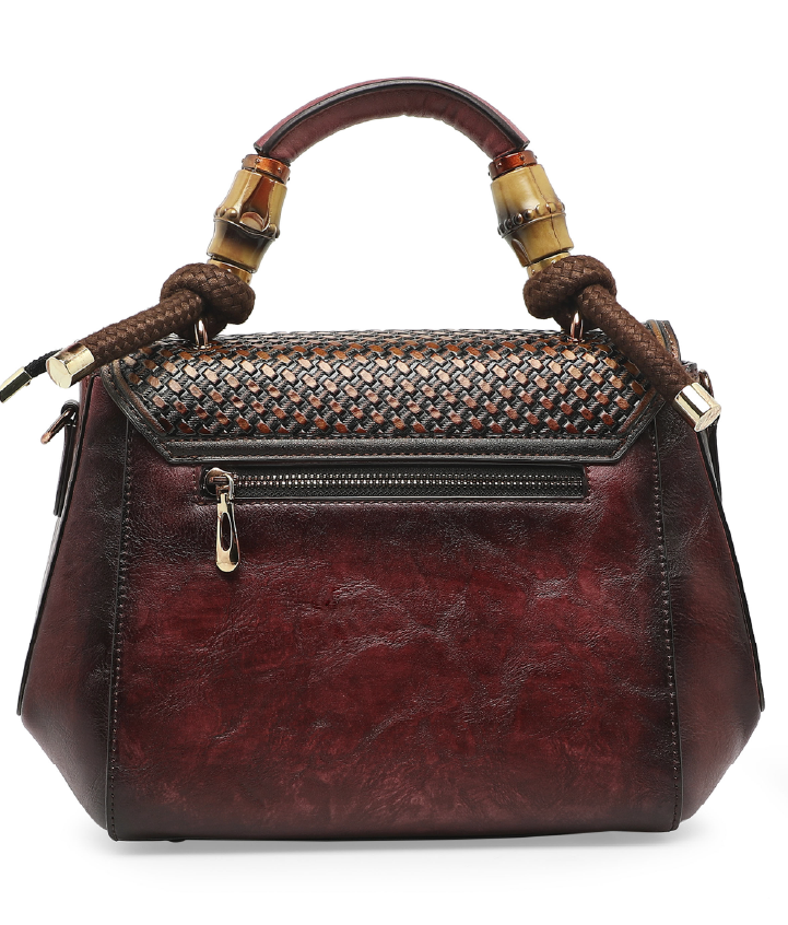 Genuine discount leather handbag