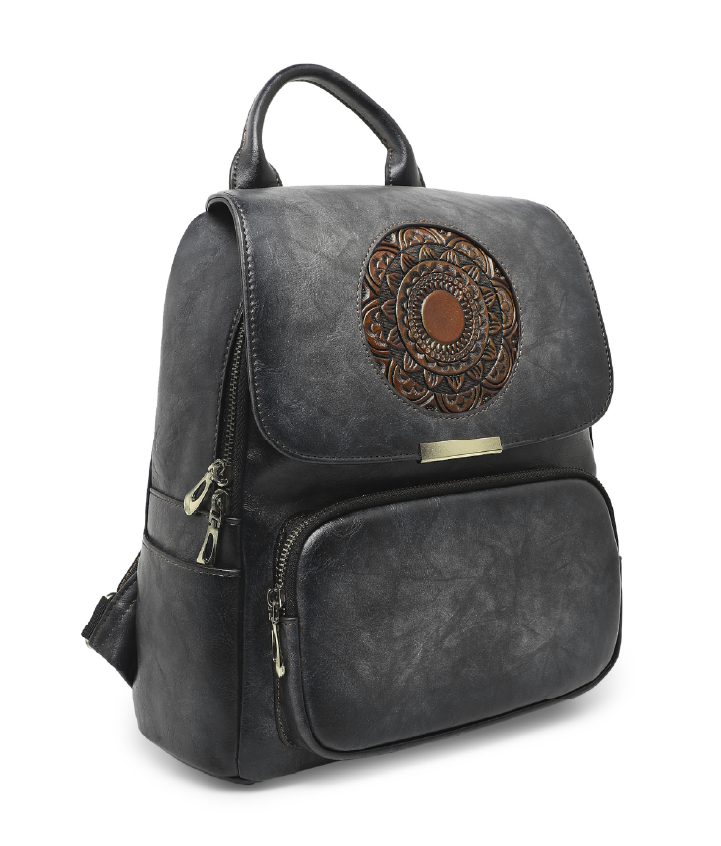 Camel Leather Backpack | eBay